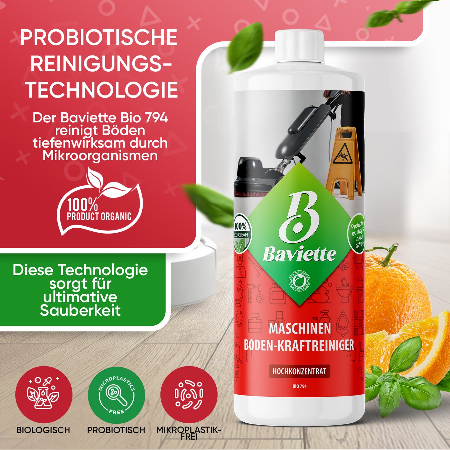 Maschinen-Bodenreiniger
