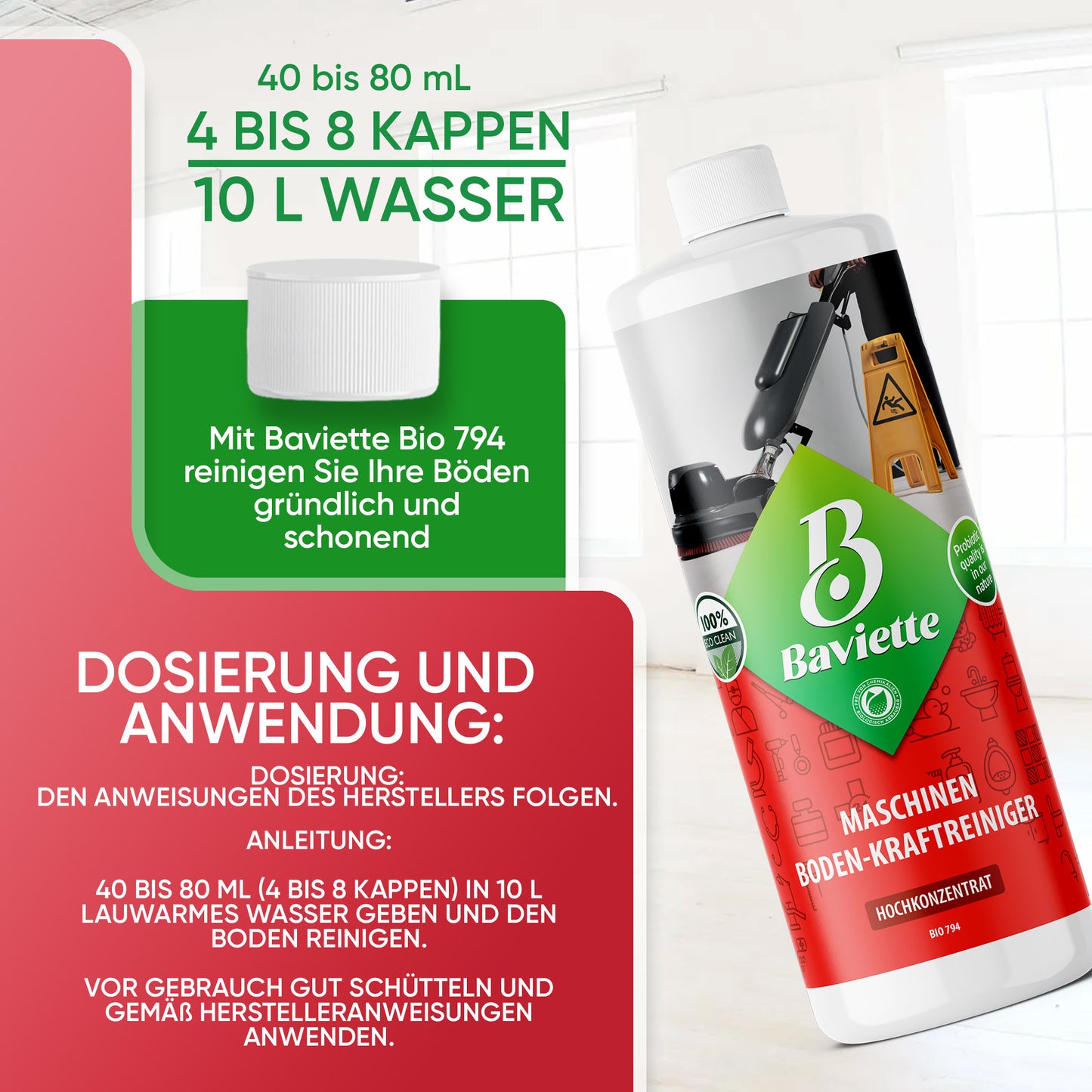 Maschinen-Bodenreiniger