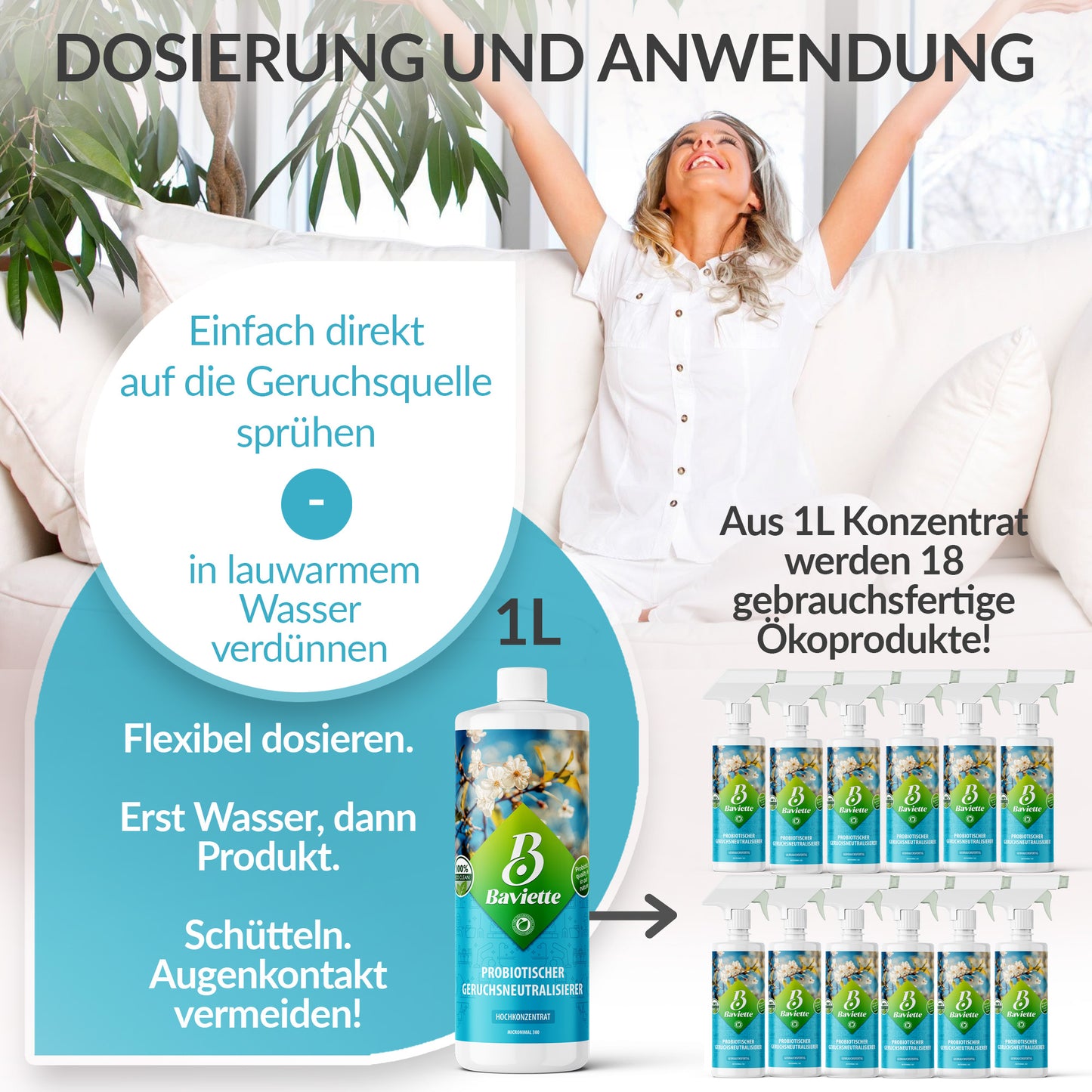 Geruchsentferner Konzentrat