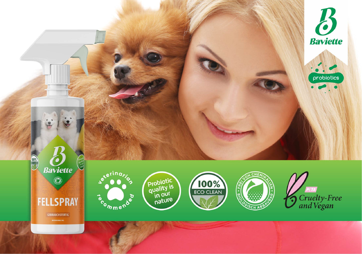 
                  
                    Coat spray for dogs
                  
                