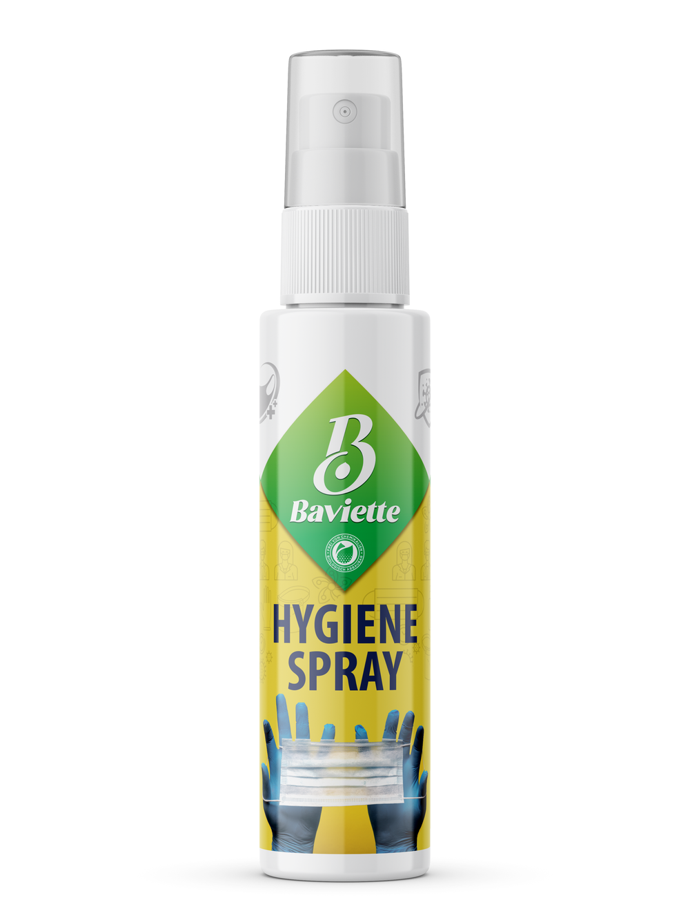 Hygiene spray pocket spray