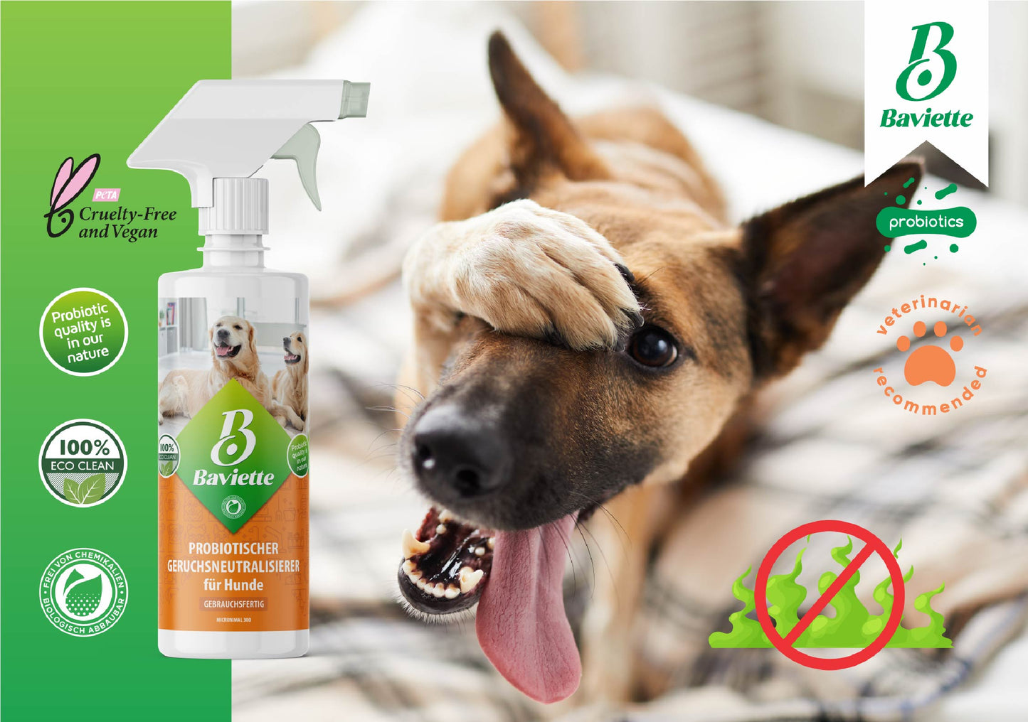 
                  
                    Odor remover for dog lovers
                  
                