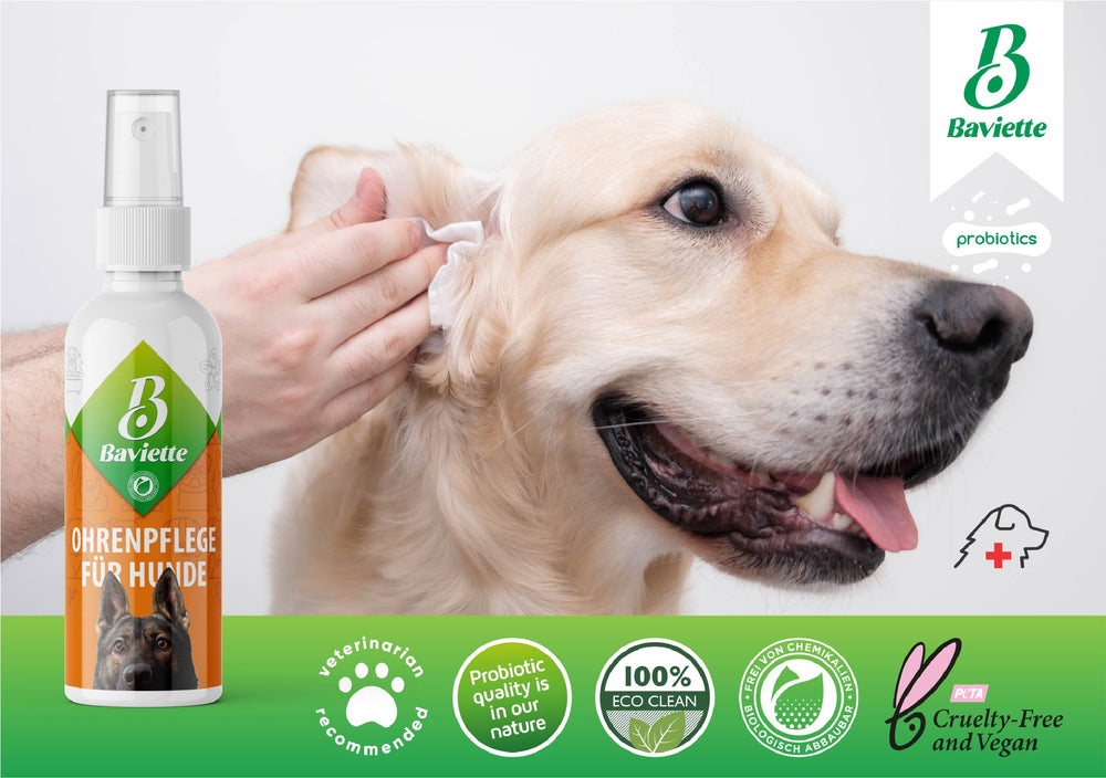 
                  
                    Ohrenpflege für Hunde
                  
                