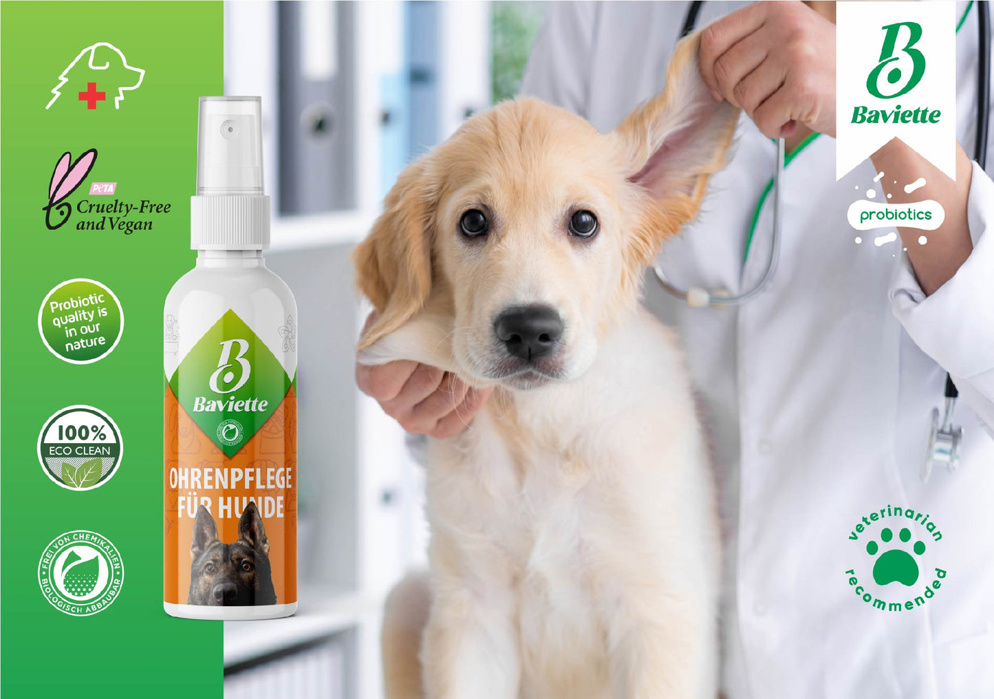 
                  
                    Ear care for dogs
                  
                