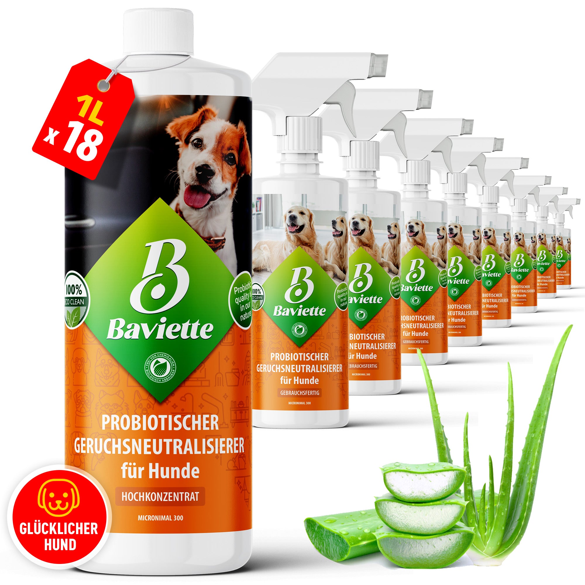 Neutralizador de olores para perros