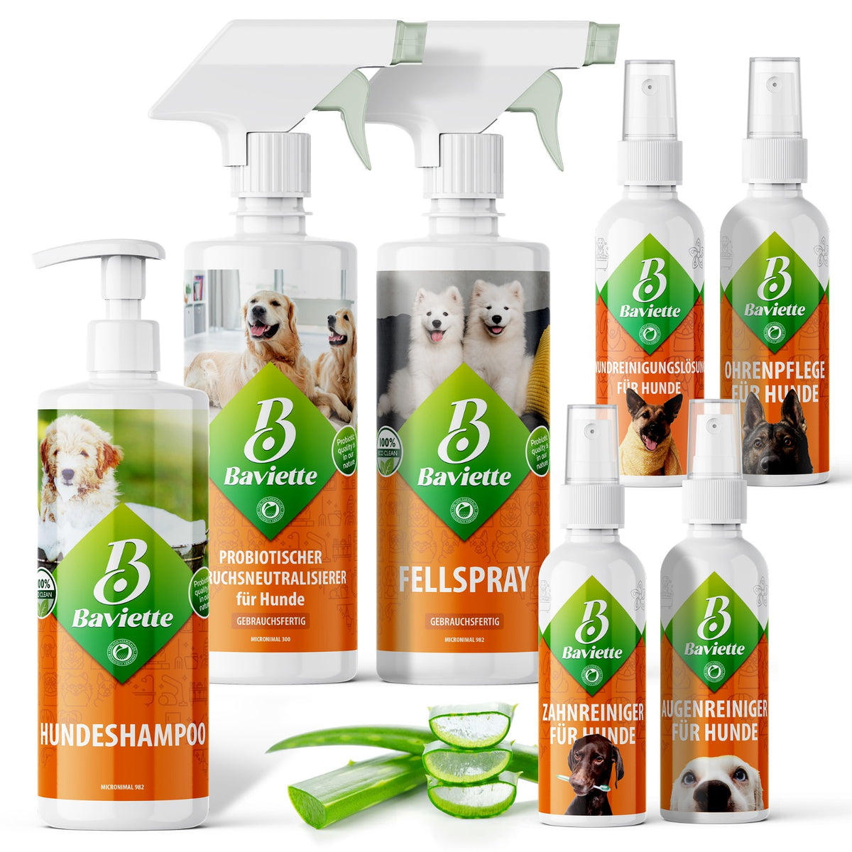 Hundepflege Set - 7 Produkte